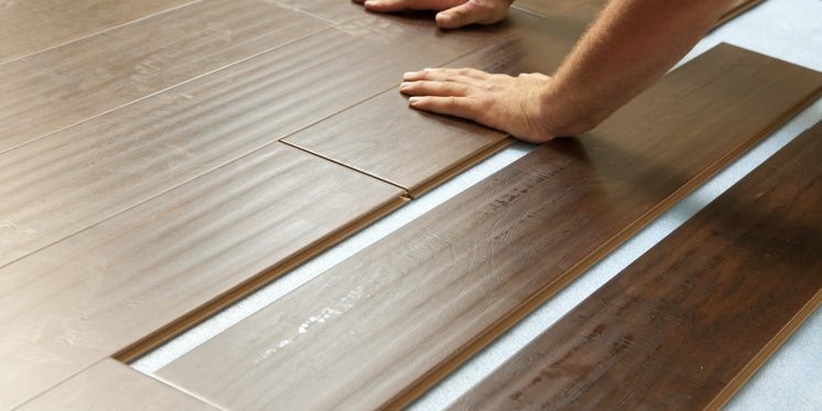 Laminate Wood Floor Fitting in Brechin
